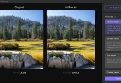 【PC软件】图片无损放大 HitPaw Photo Enhancer v2.5.0 x64