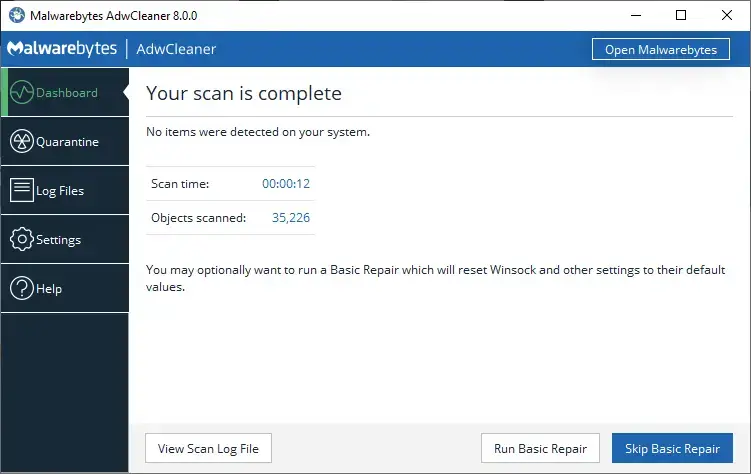 【电脑技术】Malwarebytes AdwCleaner v8.4.2  第2张